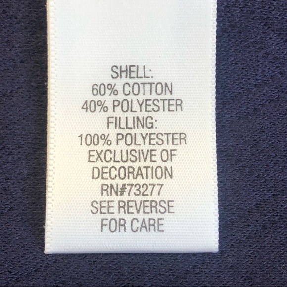 NEW! CROFT & BARROW Women’s Navy Mock Neck Sleeveless Full Zip Vest Sz L - Picture 13 of 13